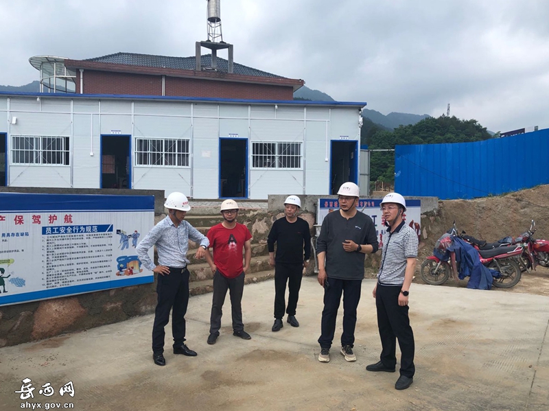 朱晨到在建项目现场督查指导安全生产工作